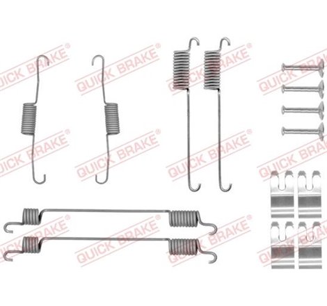 Set accesorii, sabot de frana - QUICK BRAKE-105-0030