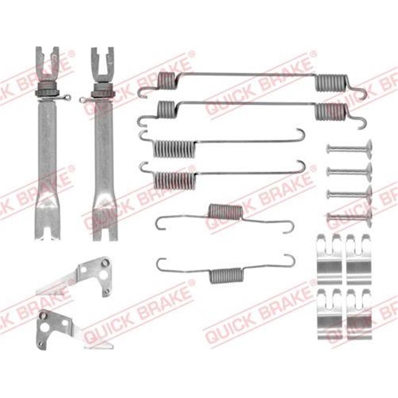 Set accesorii, sabot de frana - QUICK BRAKE-105-0030S