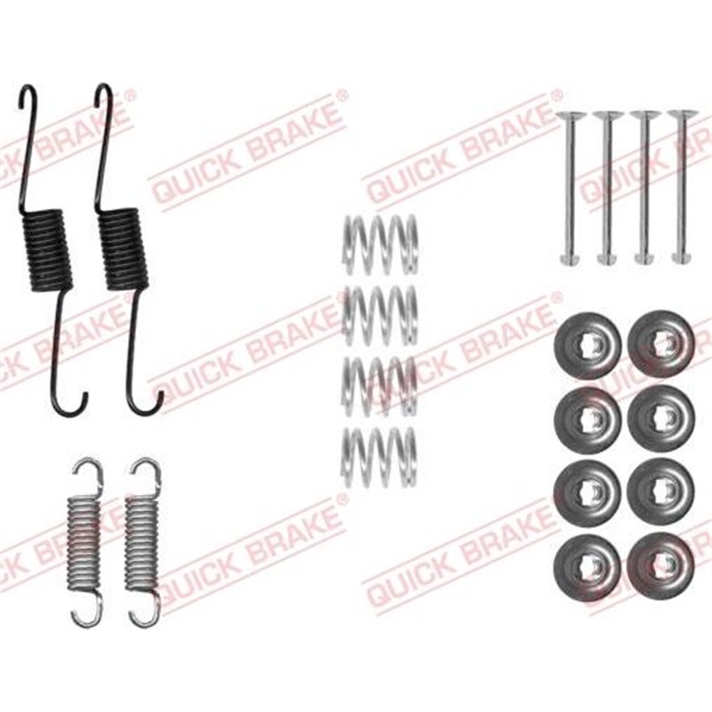 Set accesorii, sabot de frana - QUICK BRAKE-105-0031