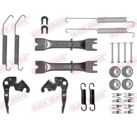 Set accesorii, sabot de frana - QUICK BRAKE-105-0033S