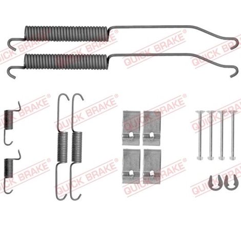 Set accesorii, sabot de frana - QUICK BRAKE-105-0036