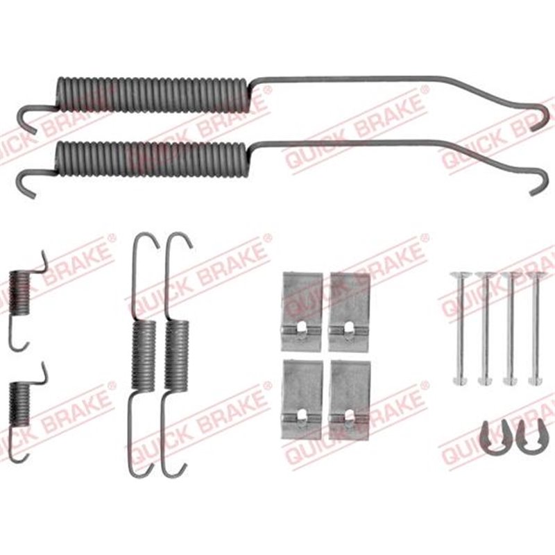 Set accesorii, sabot de frana - QUICK BRAKE-105-0036