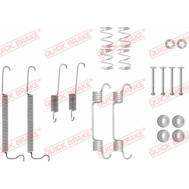 Set accesorii, sabot de frana - QUICK BRAKE-105-0043