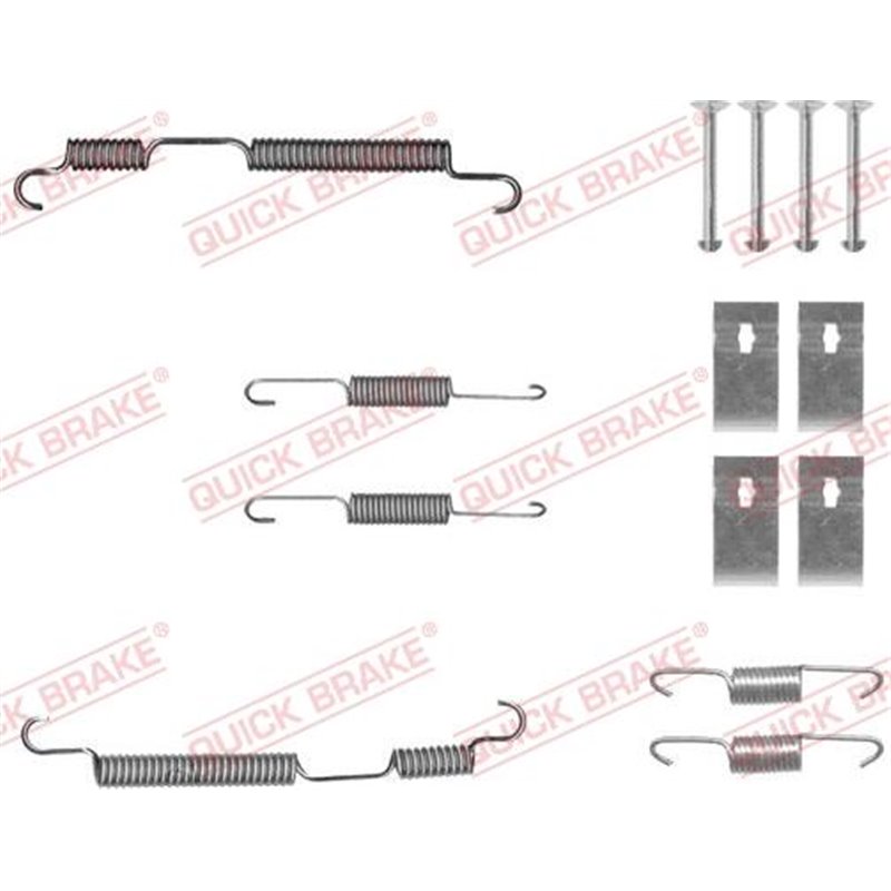 Set accesorii, sabot de frana - QUICK BRAKE-105-0050