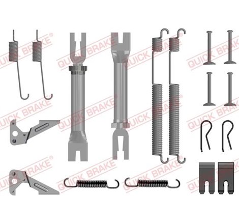 Set accesorii, sabot de frana - QUICK BRAKE-105-0053S