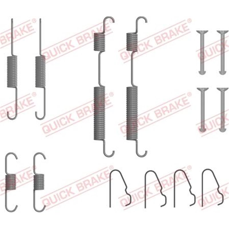 Set accesorii, sabot de frana - QUICK BRAKE-105-0054