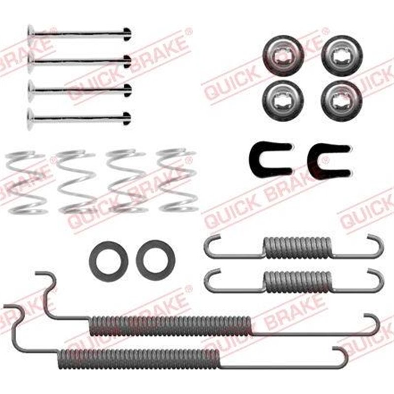 Set accesorii, sabot de frana - QUICK BRAKE-105-0055