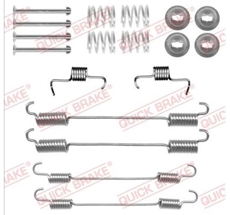 Set accesorii, sabot de frana - QUICK BRAKE-105-0059