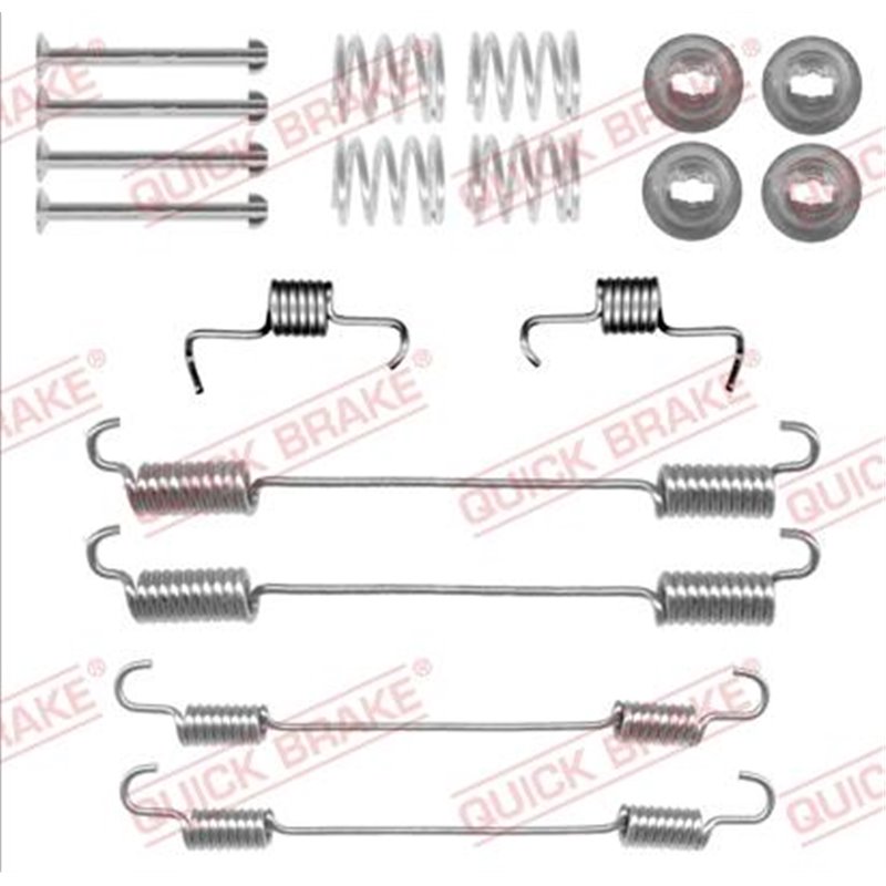 Set accesorii, sabot de frana - QUICK BRAKE-105-0059