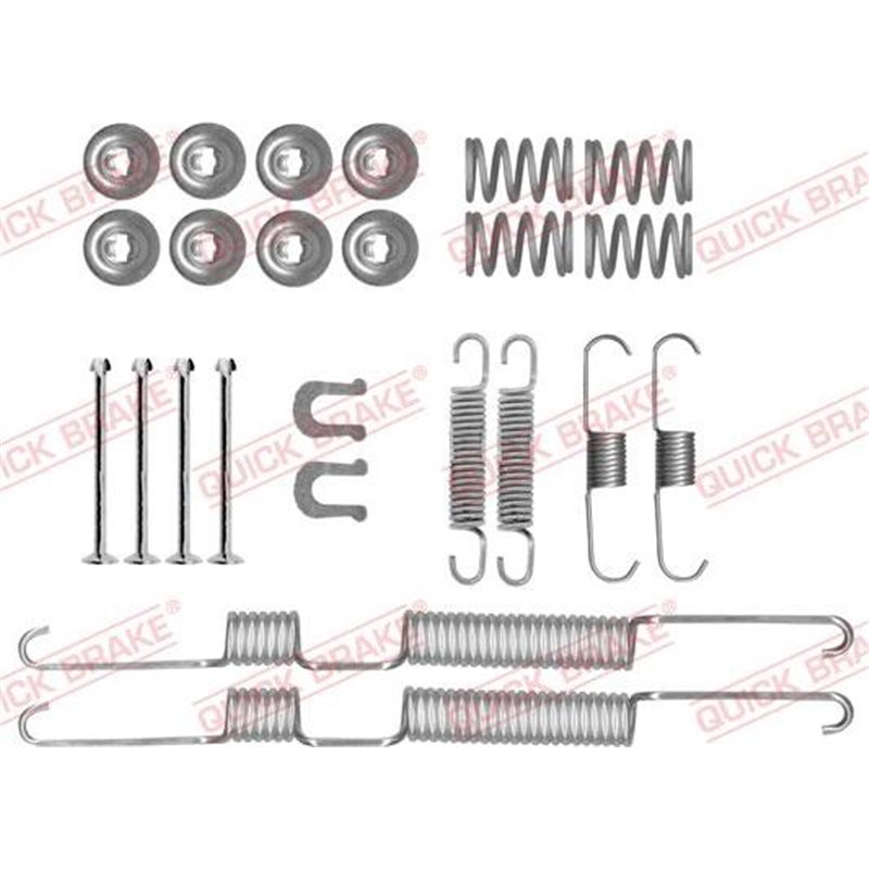 Set accesorii, sabot de frana - QUICK BRAKE-105-0074