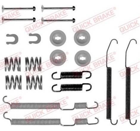 Set accesorii, sabot de frana - QUICK BRAKE-105-0075