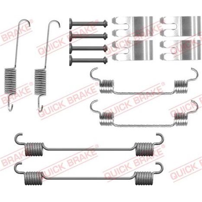 Set accesorii, sabot de frana - QUICK BRAKE-105-0076