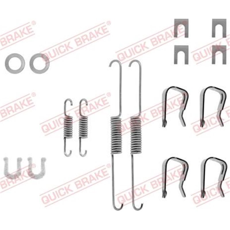Set accesorii, sabot de frana - QUICK BRAKE-105-0549