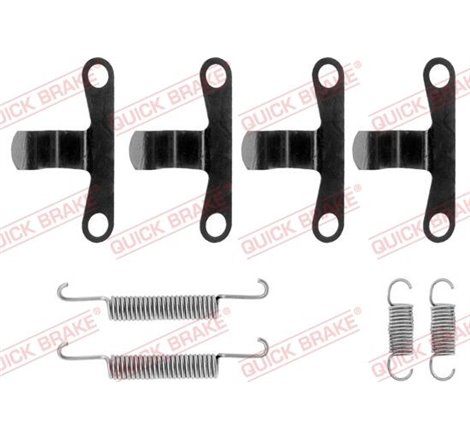 Set accesorii, saboti frana parcare - QUICK BRAKE-105-0594