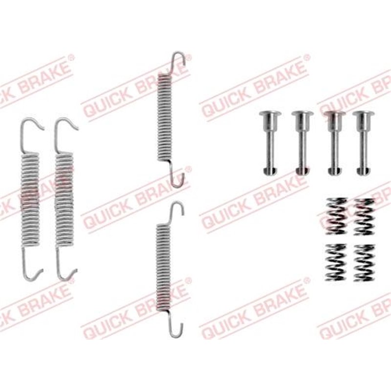 Set accesorii, saboti frana parcare - QUICK BRAKE-105-0621
