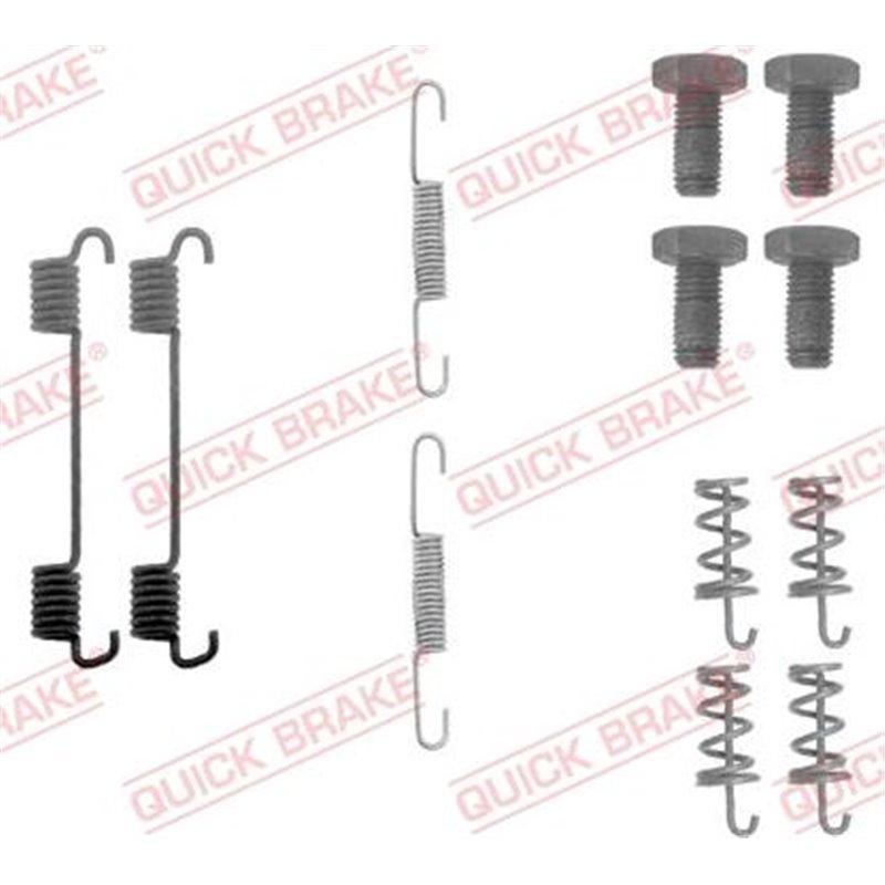 Set accesorii, saboti frana parcare - QUICK BRAKE-105-0622