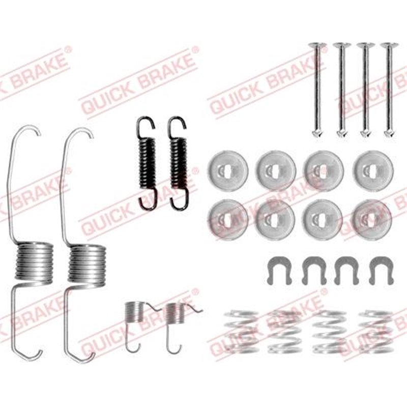 Set accesorii, sabot de frana - QUICK BRAKE-105-0637