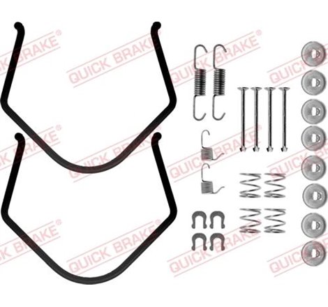Set accesorii, sabot de frana - QUICK BRAKE-105-0638