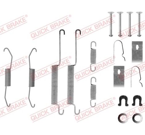 Set accesorii, sabot de frana - QUICK BRAKE-105-0679