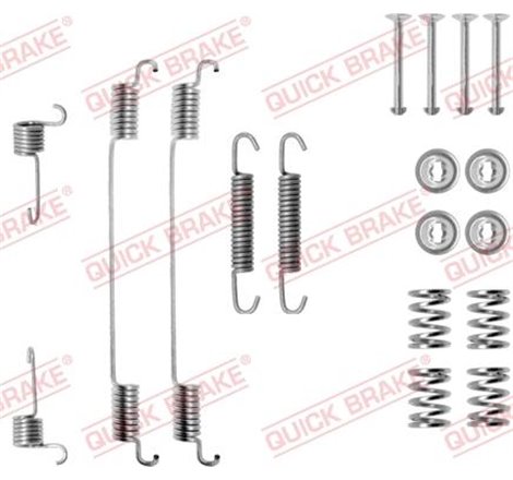 Set accesorii, sabot de frana - QUICK BRAKE-105-0682