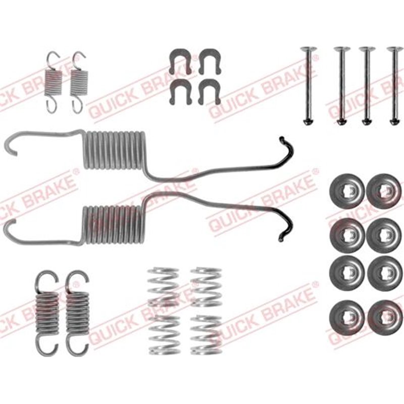 Set accesorii, sabot de frana - QUICK BRAKE-105-0684