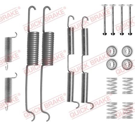 Set accesorii, sabot de frana - QUICK BRAKE-105-0687