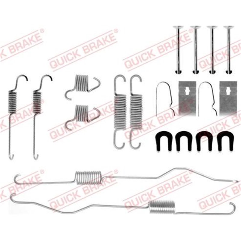 Set accesorii, sabot de frana - QUICK BRAKE-105-0694