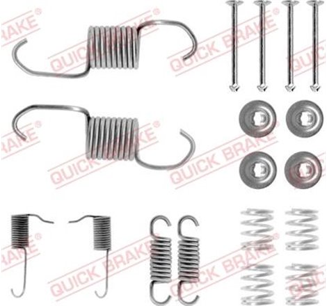 Set accesorii, sabot de frana - QUICK BRAKE-105-0696
