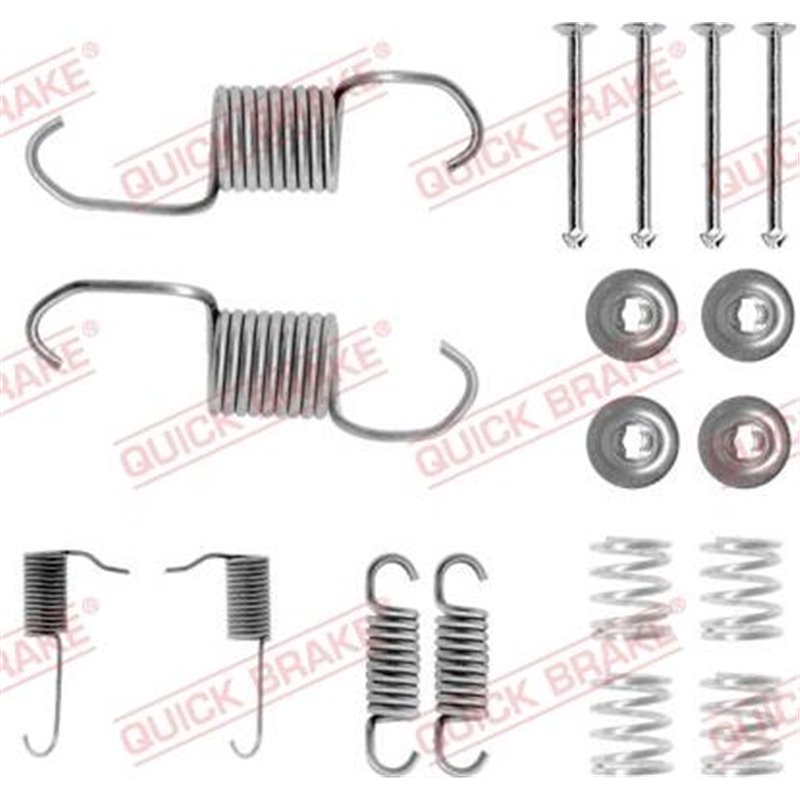 Set accesorii, sabot de frana - QUICK BRAKE-105-0696