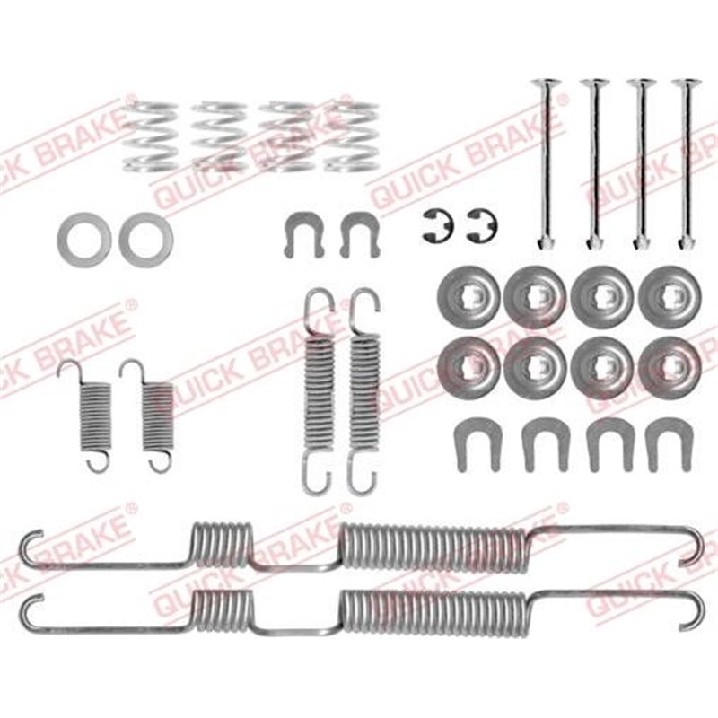 Set accesorii, sabot de frana - QUICK BRAKE-105-0698
