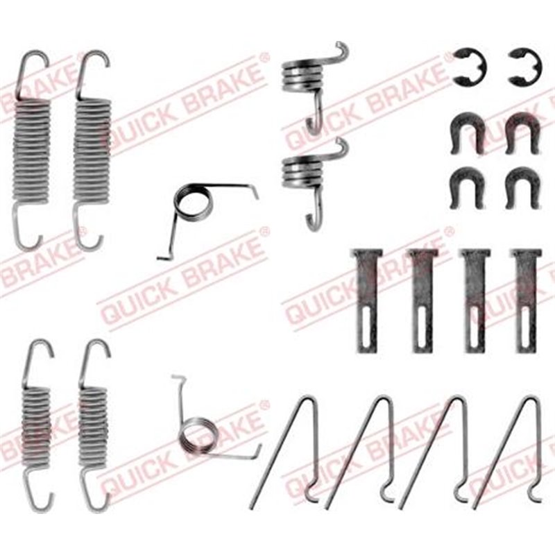 Set accesorii, sabot de frana - QUICK BRAKE-105-0703
