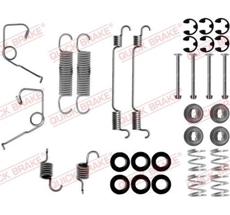 Set accesorii, sabot de frana - QUICK BRAKE-105-0705