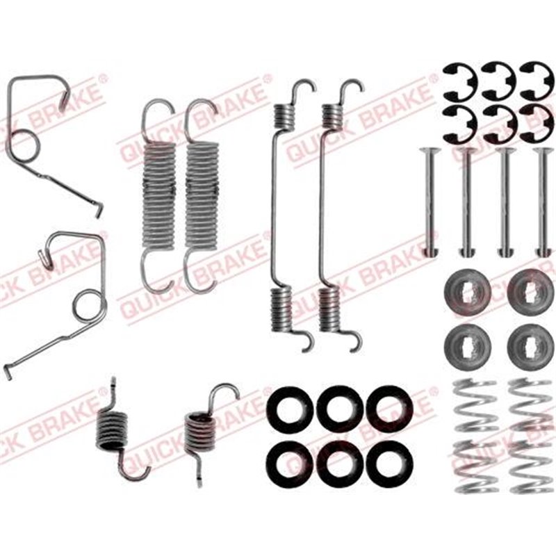 Set accesorii, sabot de frana - QUICK BRAKE-105-0705