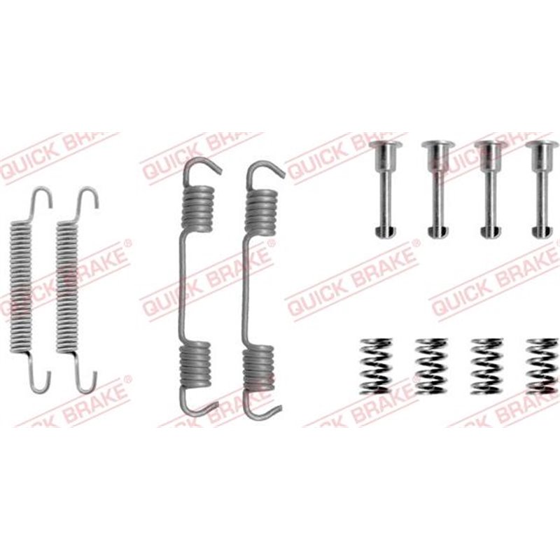 Set accesorii, saboti frana parcare - QUICK BRAKE-105-0708