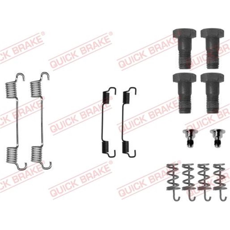 Set accesorii, saboti frana parcare - QUICK BRAKE-105-0716