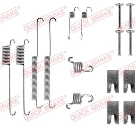 Set accesorii, sabot de frana - QUICK BRAKE-105-0732