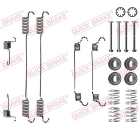 Set accesorii, sabot de frana - QUICK BRAKE-105-0740