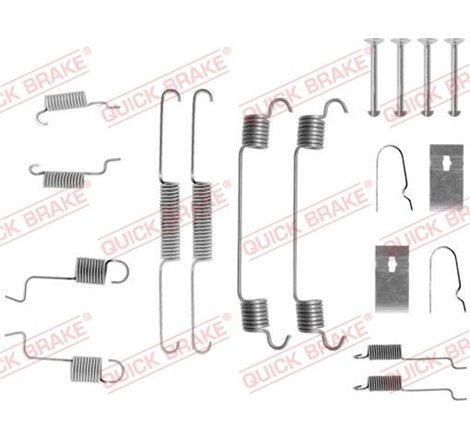 Set accesorii, sabot de frana - QUICK BRAKE-105-0742