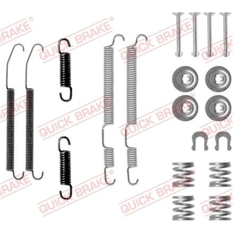 Set accesorii, sabot de frana - QUICK BRAKE-105-0760