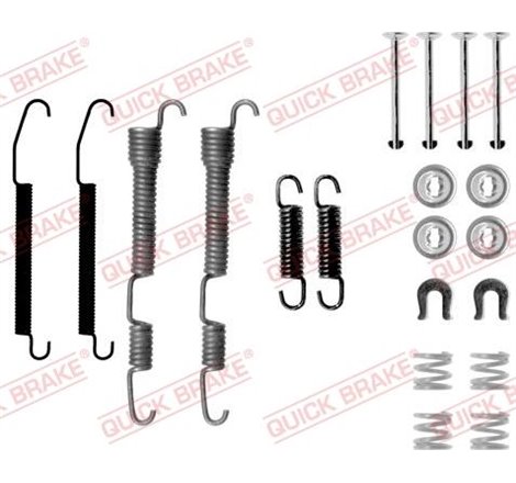 Set accesorii, sabot de frana - QUICK BRAKE-105-0761