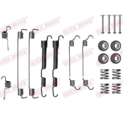 Set accesorii, sabot de frana - QUICK BRAKE-105-0786