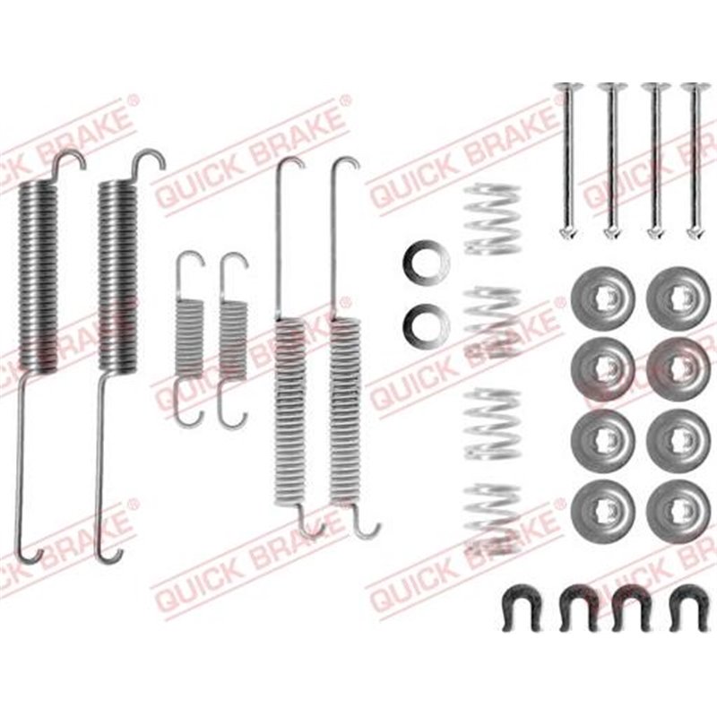 Set accesorii, sabot de frana - QUICK BRAKE-105-0787