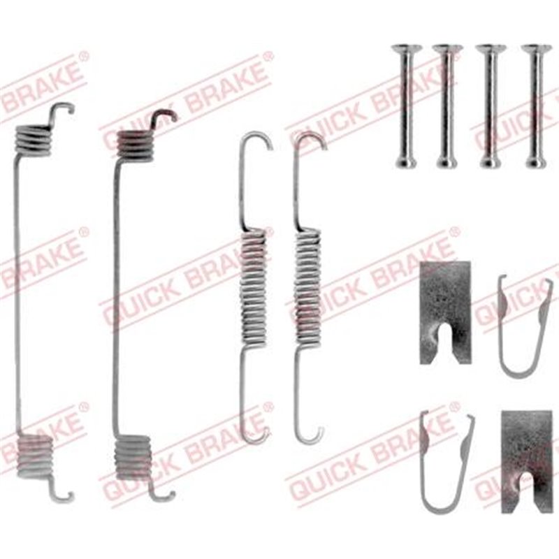 Set accesorii, sabot de frana - QUICK BRAKE-105-0789