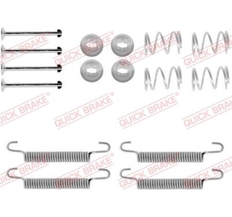 Set accesorii, saboti frana parcare - QUICK BRAKE-105-0791