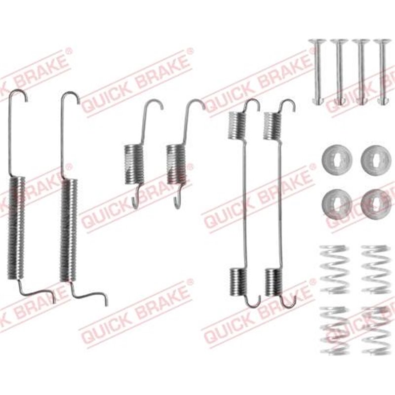 Set accesorii, sabot de frana - QUICK BRAKE-105-0795
