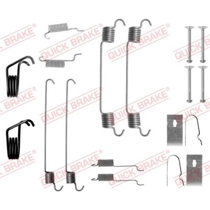 Set accesorii, sabot de frana - QUICK BRAKE-105-0799
