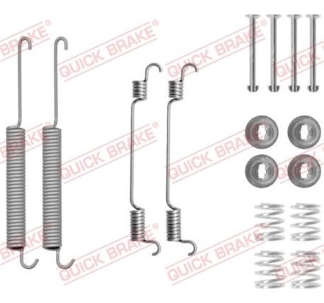 Set accesorii, sabot de frana - QUICK BRAKE-105-0806