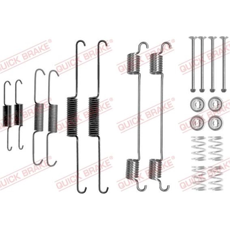 Set accesorii, sabot de frana - QUICK BRAKE-105-0817
