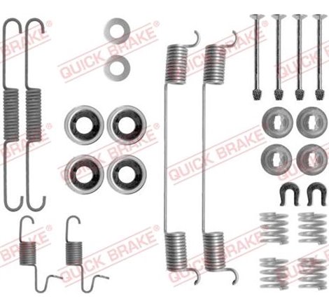 Set accesorii, sabot de frana - QUICK BRAKE-105-0818