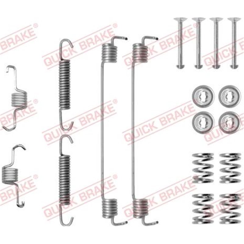 Set accesorii, sabot de frana - QUICK BRAKE-105-0819